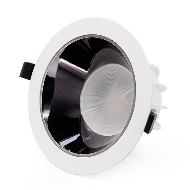 工程LED射灯筒灯铝圆形嵌入式天花板室内圆形Cob LED面板筒灯